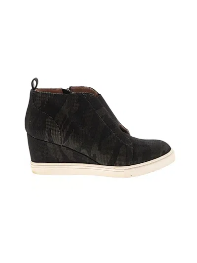 Pre-owned Linea Paolo Ankle Boots In Black