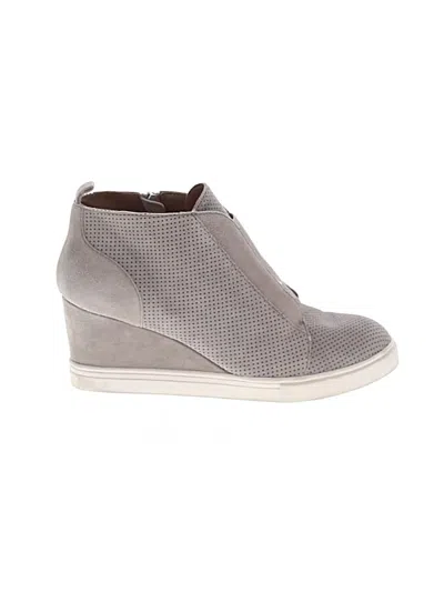 Pre-owned Linea Paolo Ankle Boots In Gray
