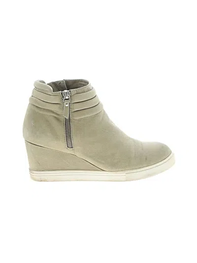 Pre-owned Linea Paolo Ankle Boots In Gray