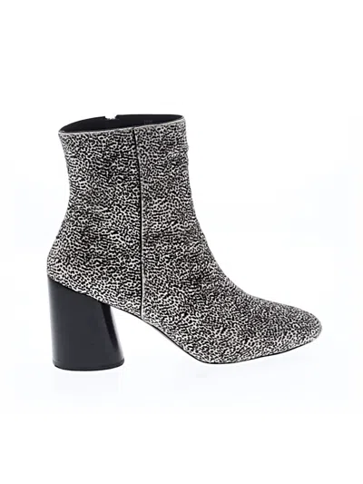 Pre-owned Linea Paolo Ankle Boots In White