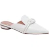 Linea Paolo Azelia Pointed Toe Mule In White