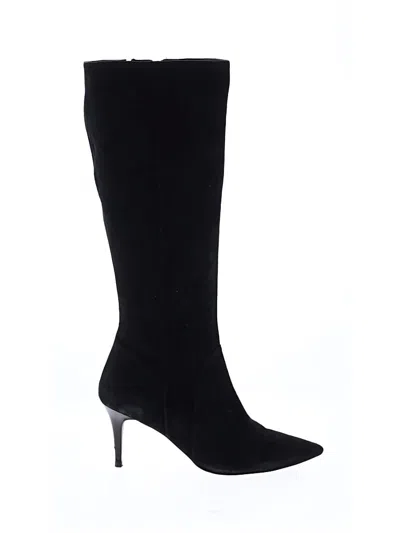 Pre-owned Linea Paolo Boots In Black