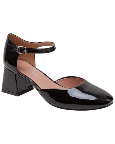 Linea Paolo Camelia Leather Pump In Black