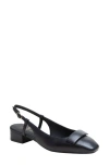 Linea Paolo Caris Slingback Pump In Black