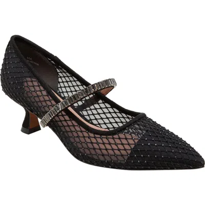 Linea Paolo Carmine Pointed Toe Pump In Black