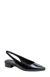 Linea Paolo Cielo Slingback Pump In Black