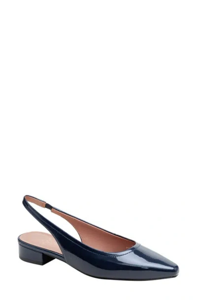 Linea Paolo Cielo Slingback Pump In Blue