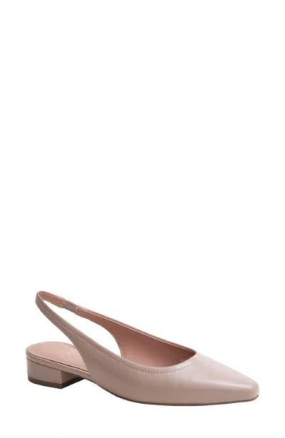 Linea Paolo Cielo Slingback Pump In Nude