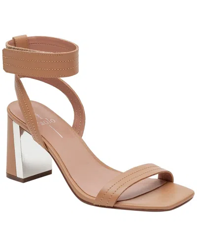 Linea Paolo Eden-l Leather Sandal In Brown