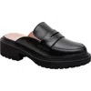 Linea Paolo Elie Platform Loafer In Black