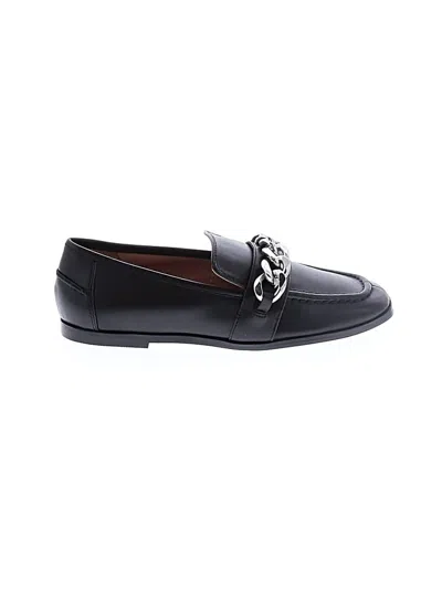 Pre-owned Linea Paolo Flats In Black