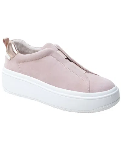 Linea Paolo Golde-l Suede Sneaker In Pink