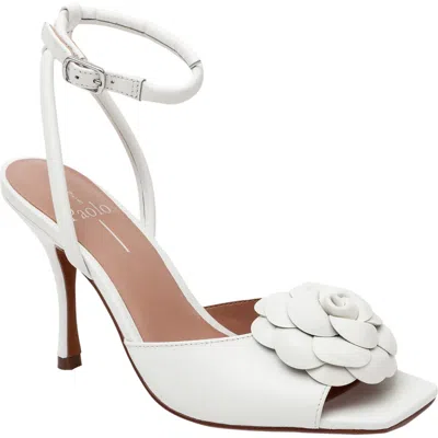 Linea Paolo Heather Ankle Strap Sandal In Eggshell
