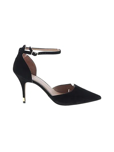 Pre-owned Linea Paolo Heels In Black