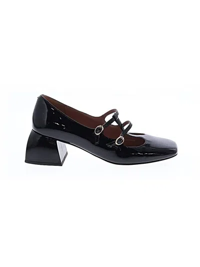 Pre-owned Linea Paolo Heels In Black