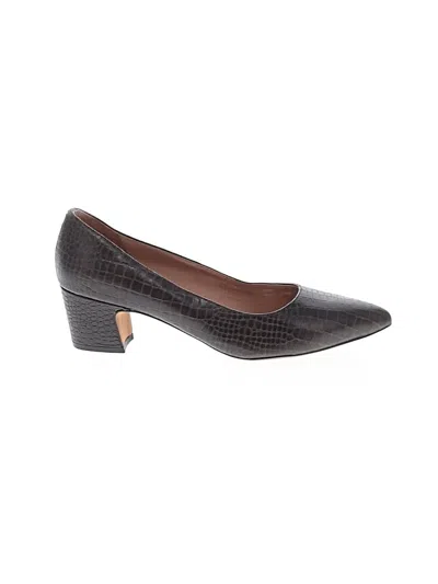 Pre-owned Linea Paolo Heels In Black