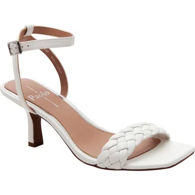 Linea Paolo Holly Ankle Strap Sandal In Eggshell