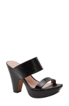 Linea Paolo Indigo Platform Sandal In Black