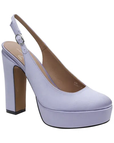 Linea Paolo Ivie Satin Pump In Purple