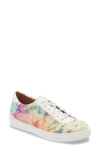 Linea Paolo Kaia Genuine Calf Hair Sneaker In Multi Print Calf Hair/leather