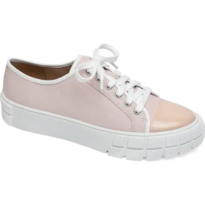 Linea Paolo Kalaia Platform Sneaker In Pink/lotus
