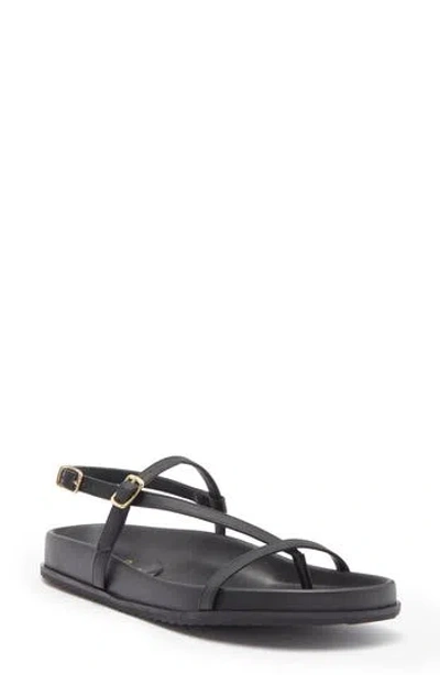 Linea Paolo Leanne Slingback Platform Sandal In Black