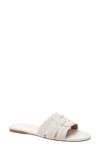 Linea Paolo Legacy Slide Sandal In White