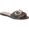 Linea Paolo Leighton Slide Sandal In Black