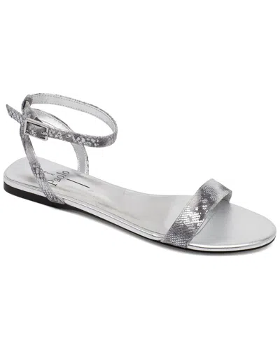 Linea Paolo Luela 2 Leather Sandal In Silver