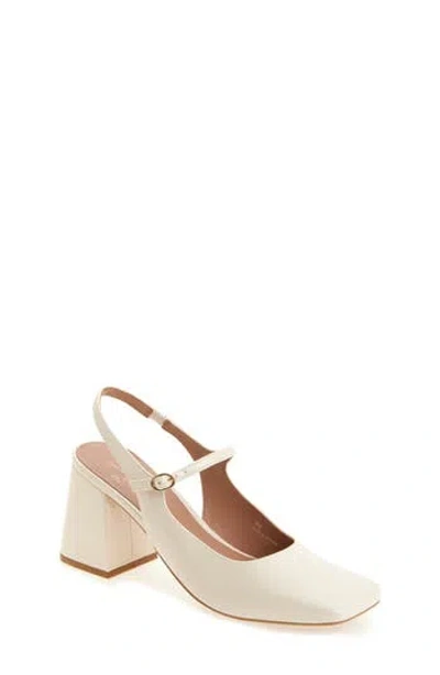 Linea Paolo Madona Mary Jane Pump In Ivory