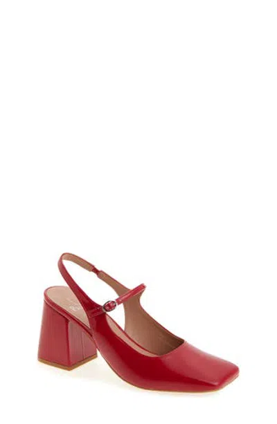 Linea Paolo Madona Mary Jane Pump In Lipstick Red