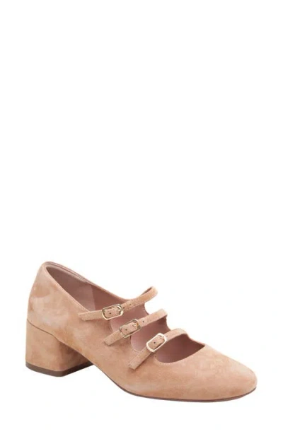 Linea Paolo Mariana Mary Jane Pump In Brown
