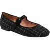 Linea Paolo Marley Mary Jane Flat In White