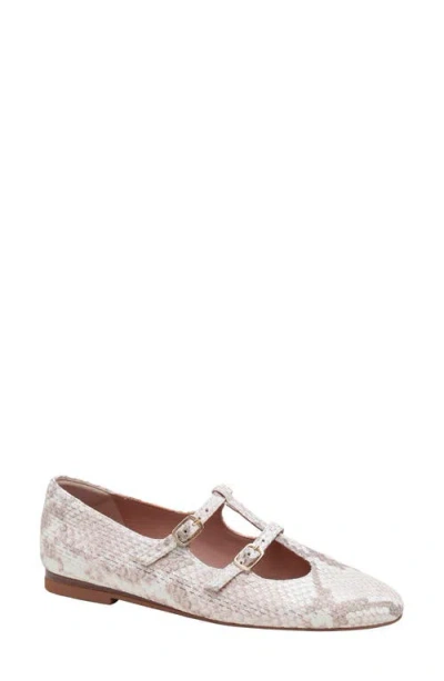 Linea Paolo Matilda Mary Jane Flat In Ballet Pink