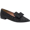 Linea Paolo Glitter Loafer In Black