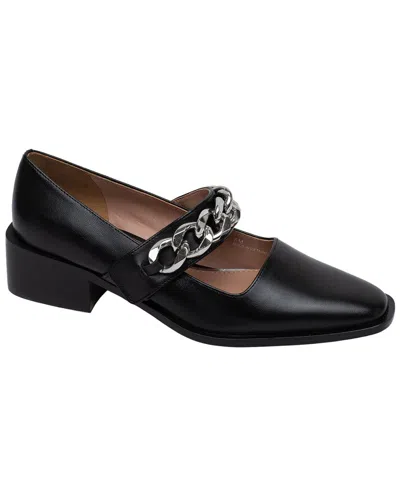 Linea Paolo Meryl Leather Pump In Black