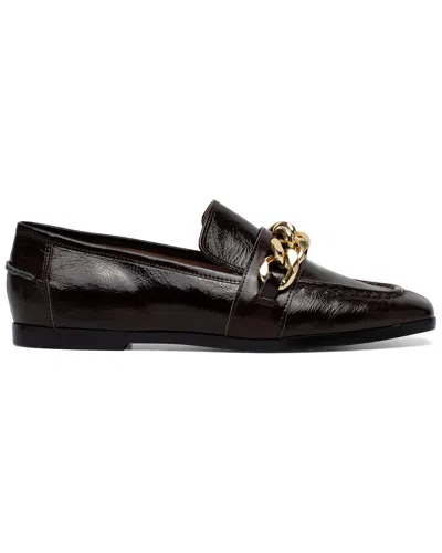 Linea Paolo Metz-l Leather Loafer In Animal Print