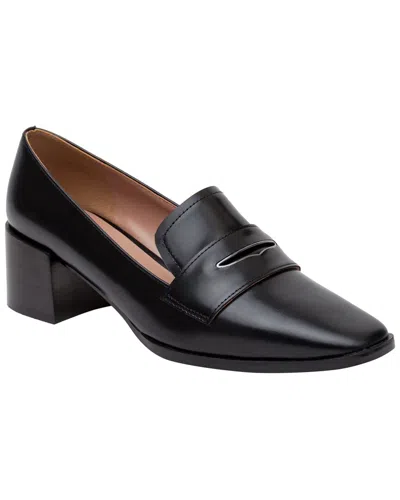 Linea Paolo Miramar Penny Loafer Pump In Black