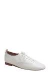 Linea Paolo Mirna Oxford Flat In White
