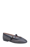 Linea Paolo Monet T-strap Flat In Black