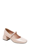 Linea Paolo Monroe Block Heel Mary Jane In Beige
