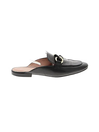 Pre-owned Linea Paolo Mule/clog In Black