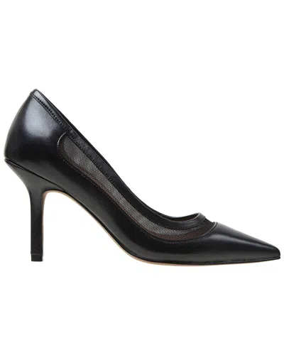 Linea Paolo Perline Leather Pump In Black