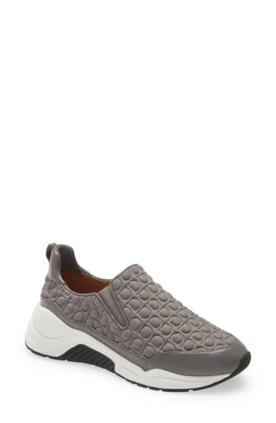 Linea Paolo Rawson Slip-on Sneaker In Grey Fabric