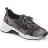 Linea Paolo Rodger Sneaker In Brown/grey Camo Padded Fabric