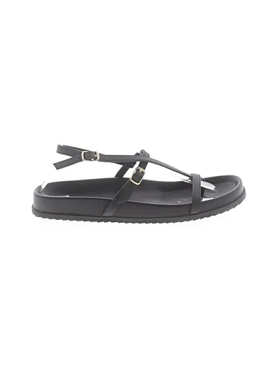 Pre-owned Linea Paolo Sandals In Black