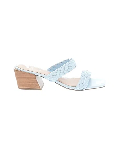 Pre-owned Linea Paolo Sandals In Blue