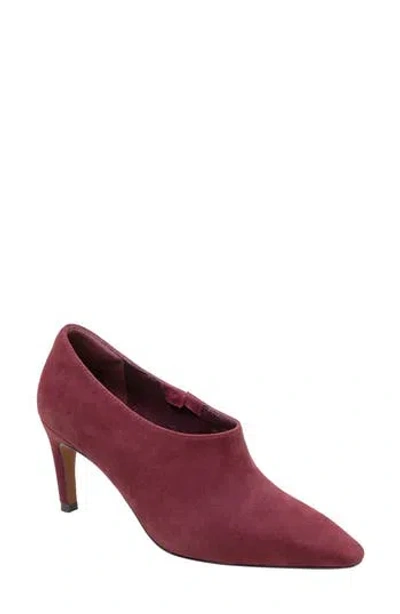 Linea Paolo Simone Bootie In Burgundy