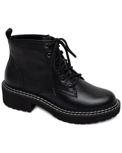 Linea Paolo Taylor Leather Boot In Black