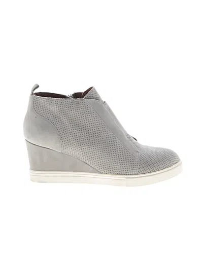 Pre-owned Linea Paolo Wedges In Gray